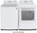 Alt View Zoom 16. LG - 5.0 Cu. Ft. Top Load Washer - White.