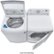 Alt View 21. LG - 5.0 Cu. Ft. High-Efficiency Top Load Washer with 6Motion Technology - White.