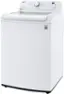 Angle. LG - 4.5 Cu. Ft. High-Efficiency Top Load Washer with TurboDrum Technology - White.