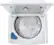 Alt View 14. LG - 4.5 Cu. Ft. High-Efficiency Top Load Washer with TurboDrum Technology - White.