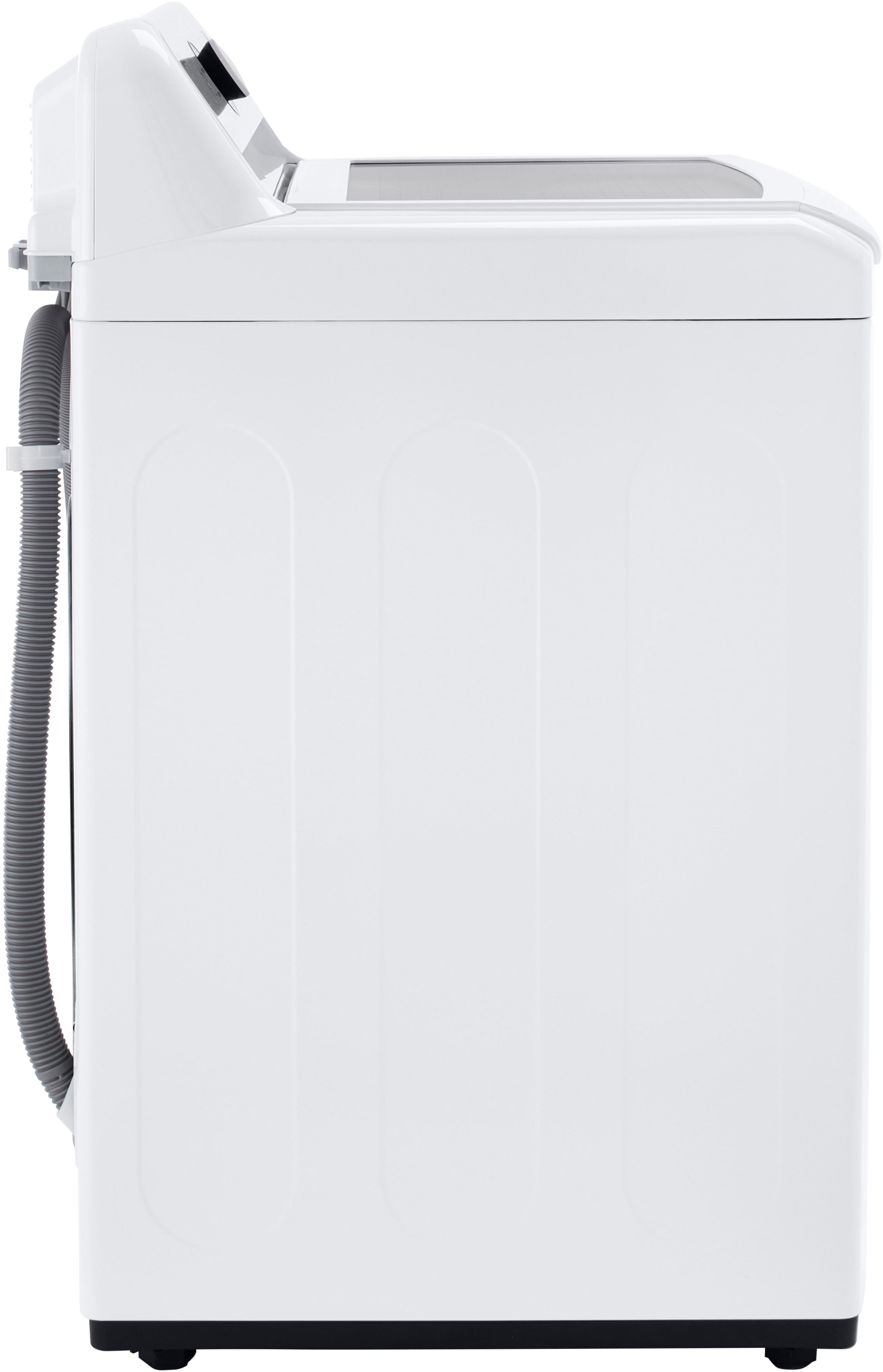 Alt View 17. LG - 4.5 Cu. Ft. High-Efficiency Top Load Washer with TurboDrum Technology - White.