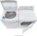 Alt View 23. LG - 4.5 Cu. Ft. High-Efficiency Top Load Washer with TurboDrum Technology - White.