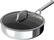 Angle. Ninja - NeverStick Stainless 3-Quart Sauté Pan with Glass Lid - Stainless Steel.