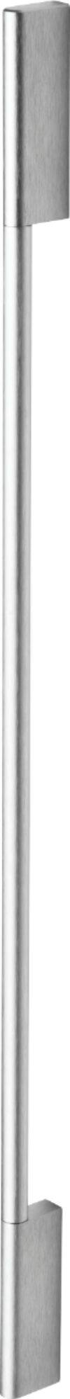 Front. Fisher & Paykel - Contemporary Round 2 Piece Handle Kit for RS2484 Bottom Mount Refrigerators - Stainless Steel.