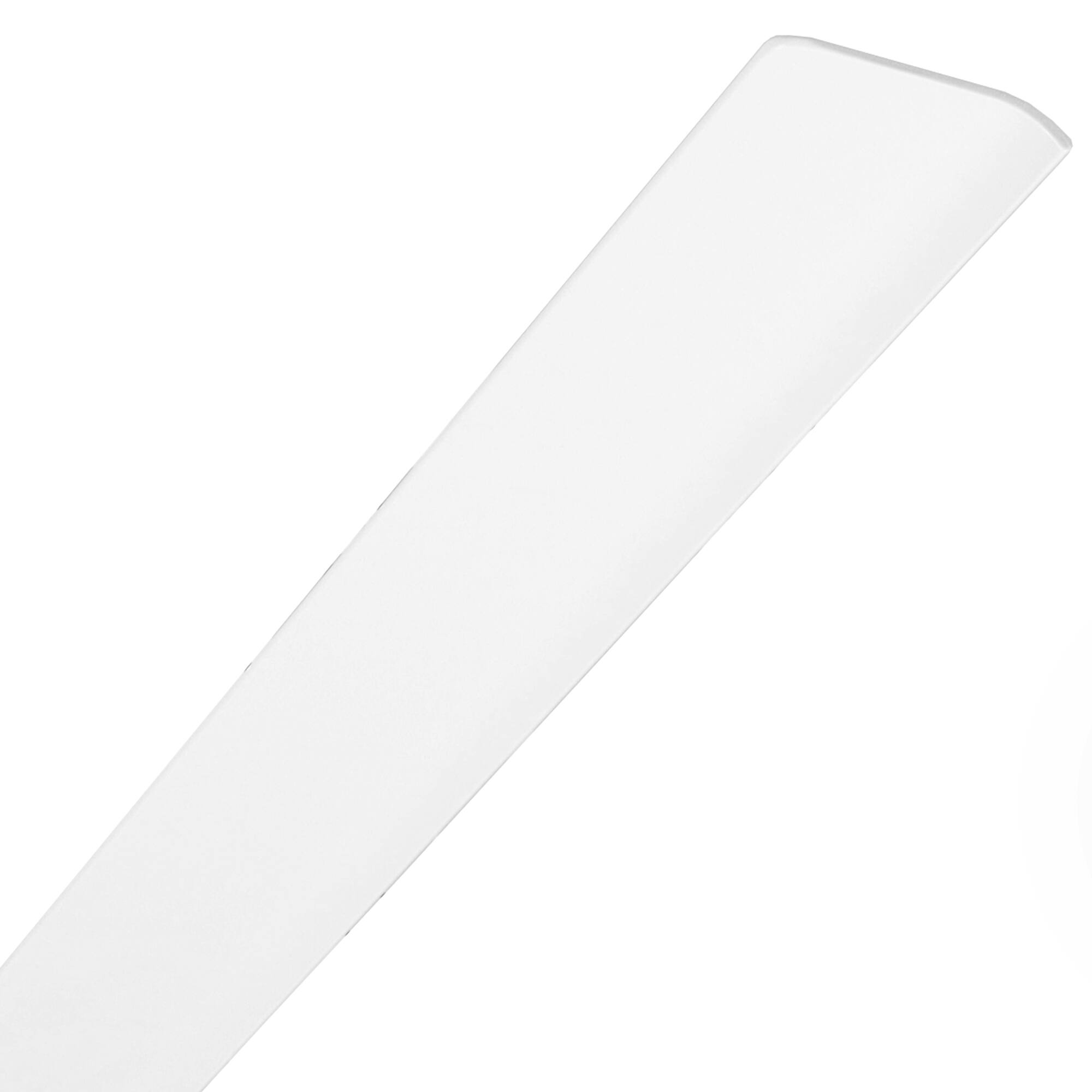Alt View 7. Parrot Uncle - 84" White Industrial Extra Large Commercial HVLS Ceiling Fan without Light, Reversible DC Motor, 5 Aluminum Blades - White.