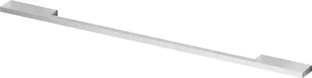 Front. Fisher & Paykel - Contemporary Square Fine 2 Piece Handle Kit for RS2484 Bottom Mount Column Refrigerators - Stainless Steel.