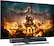 Angle. Philips - Momentum 55” LED 4K HDR Gaming Monitor with Ambiglow - Black.