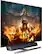 Left. Philips - Momentum 55” LED 4K HDR Gaming Monitor with Ambiglow - Black.