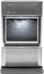GE Profile - Opal 2.0 38 lb. Portable Ice maker with Nugget Ice Production and Built-In WiFi - Stainless Steel