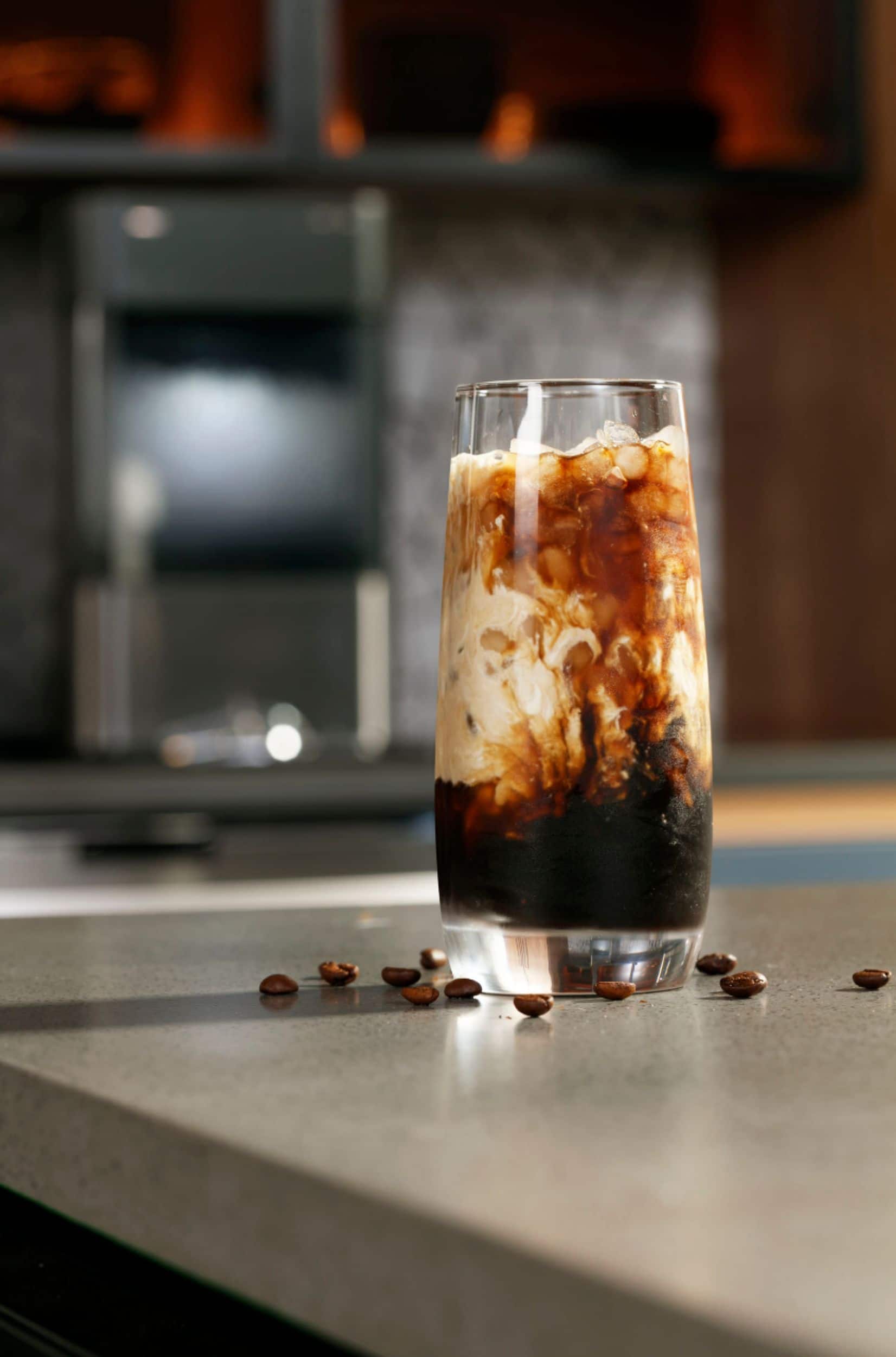 Alt View 21. GE Profile - Opal 2.0 38 lb. Portable Ice maker with Nugget Ice Production and Built-In WiFi - Stainless Steel.