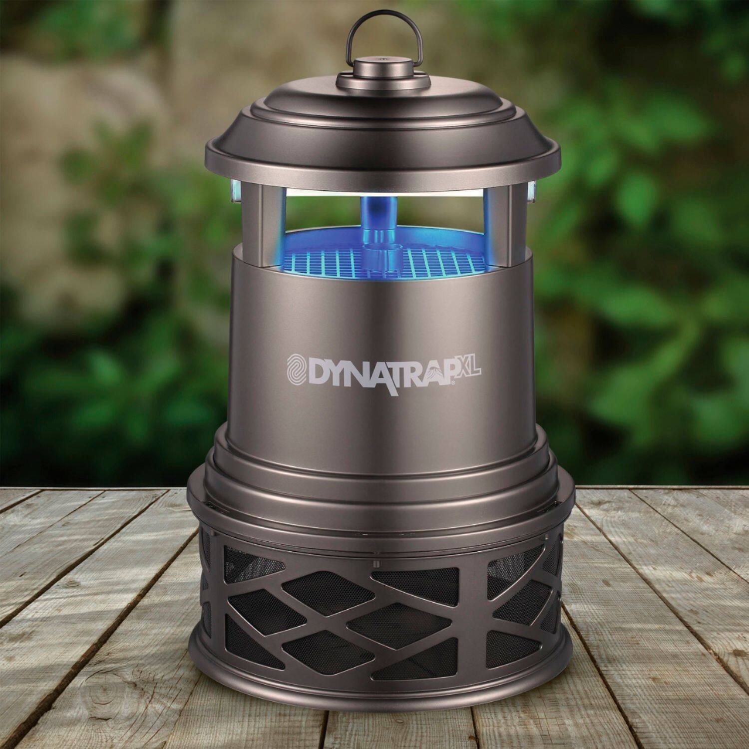 Alt View 11. DynaTrap - Full-Acre Decora Series Insect Trap - Metallic.