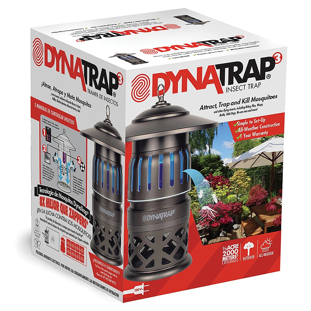 Best Buy: DynaTrap 1/2-Acre Decora Series Insect Trap Metallic DT1050-TUN