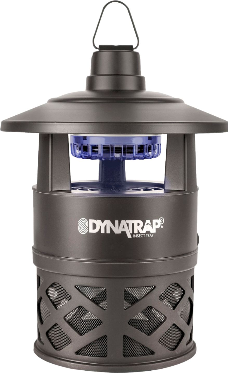 Angle View: DynaTrap - 1/4-Acre Tungsten Decora Series Insect Trap - Metallic