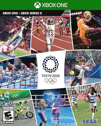 Front. SEGA - Tokyo 2020 Olympic Games. - E10+ (Everyone 10+)