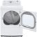 Alt View Zoom 12. LG - 7.3 Cu Ft Electric Dryer with Sensor Dry - White.
