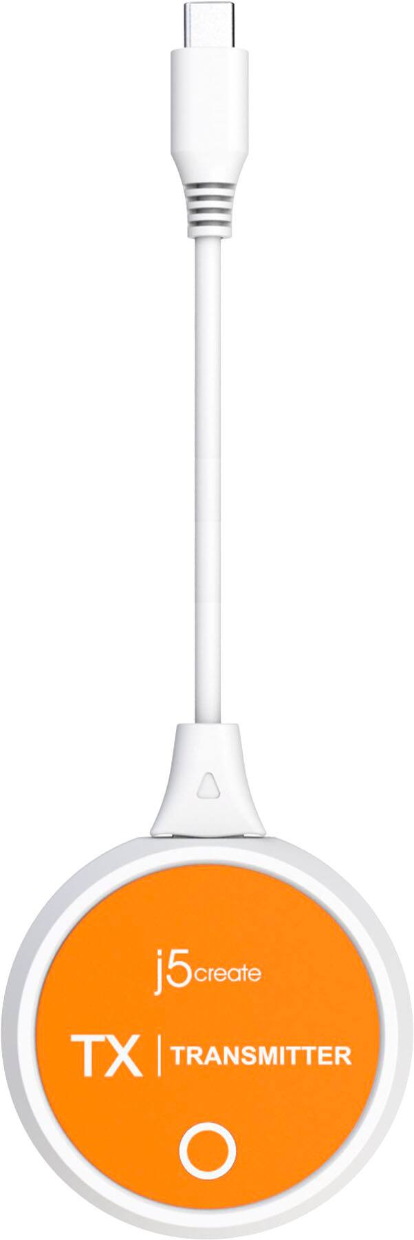 Angle. j5create - ScreenCast USB-C® Wireless Display HDMI™ Extender - White.