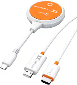 j5create - ScreenCast USB-C® Wireless Display HDMI™ Extender - White