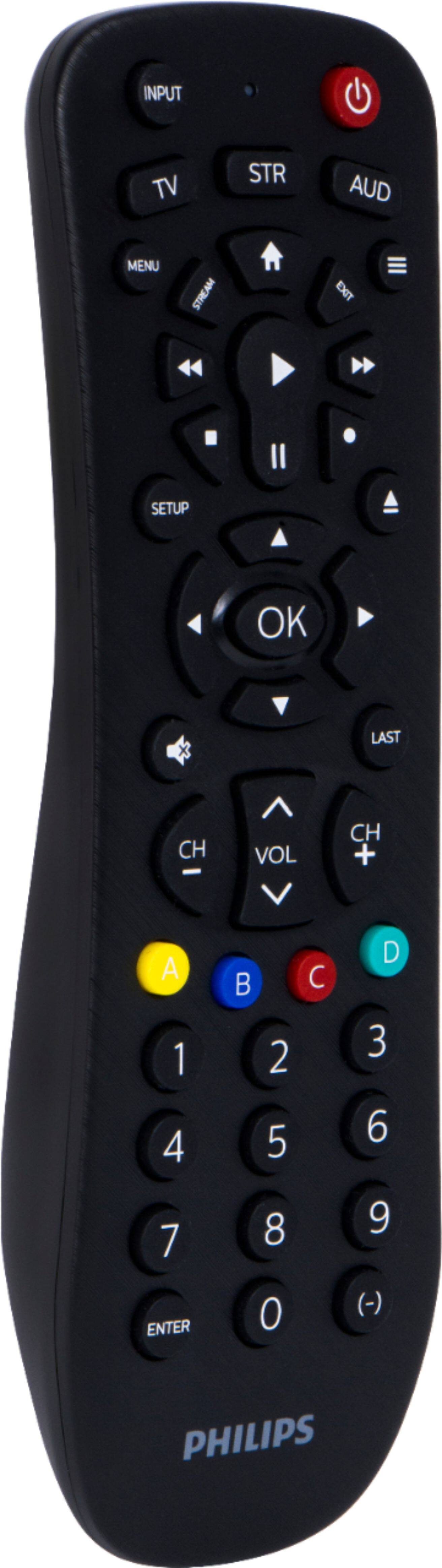 Alt View 11. Philips - 3 Device Universal Remote - Black.