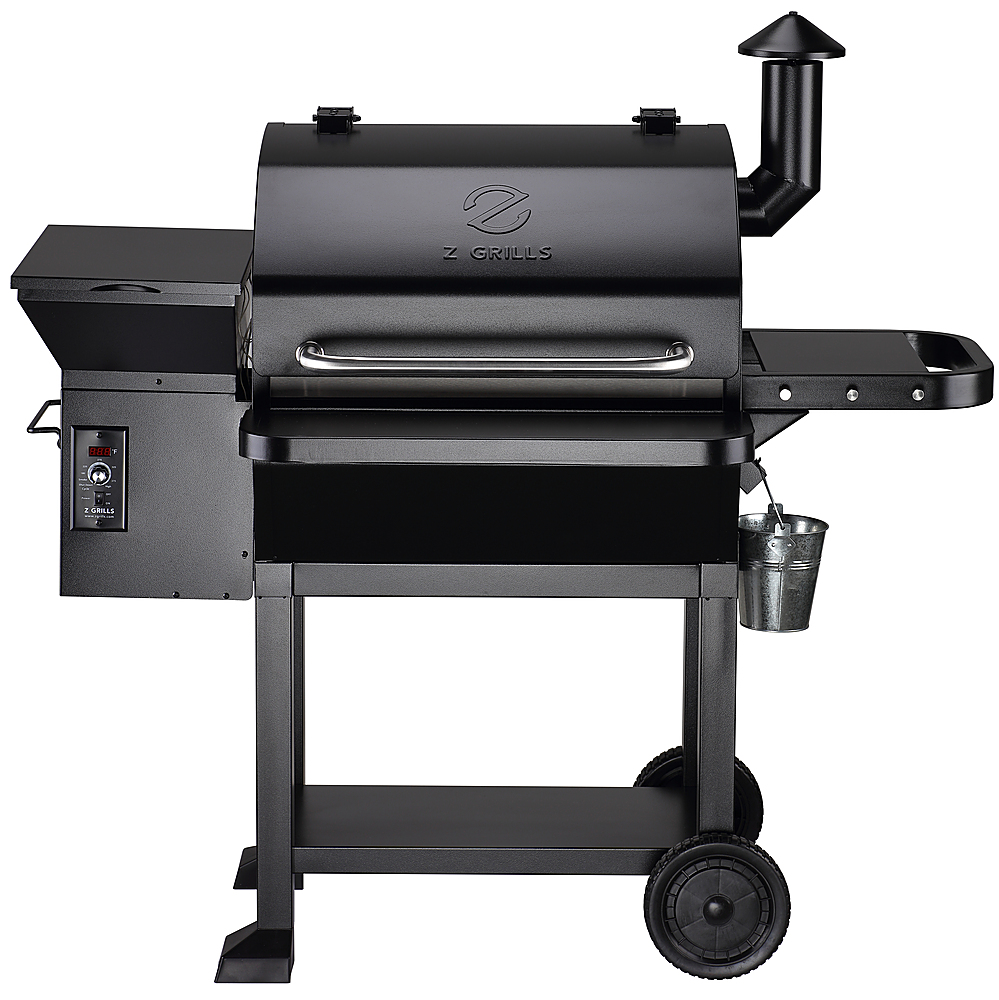 Z GRILLS 450A3 Wood Pellet Grill and Smoker Black ZPG-450A3 - Best Buy