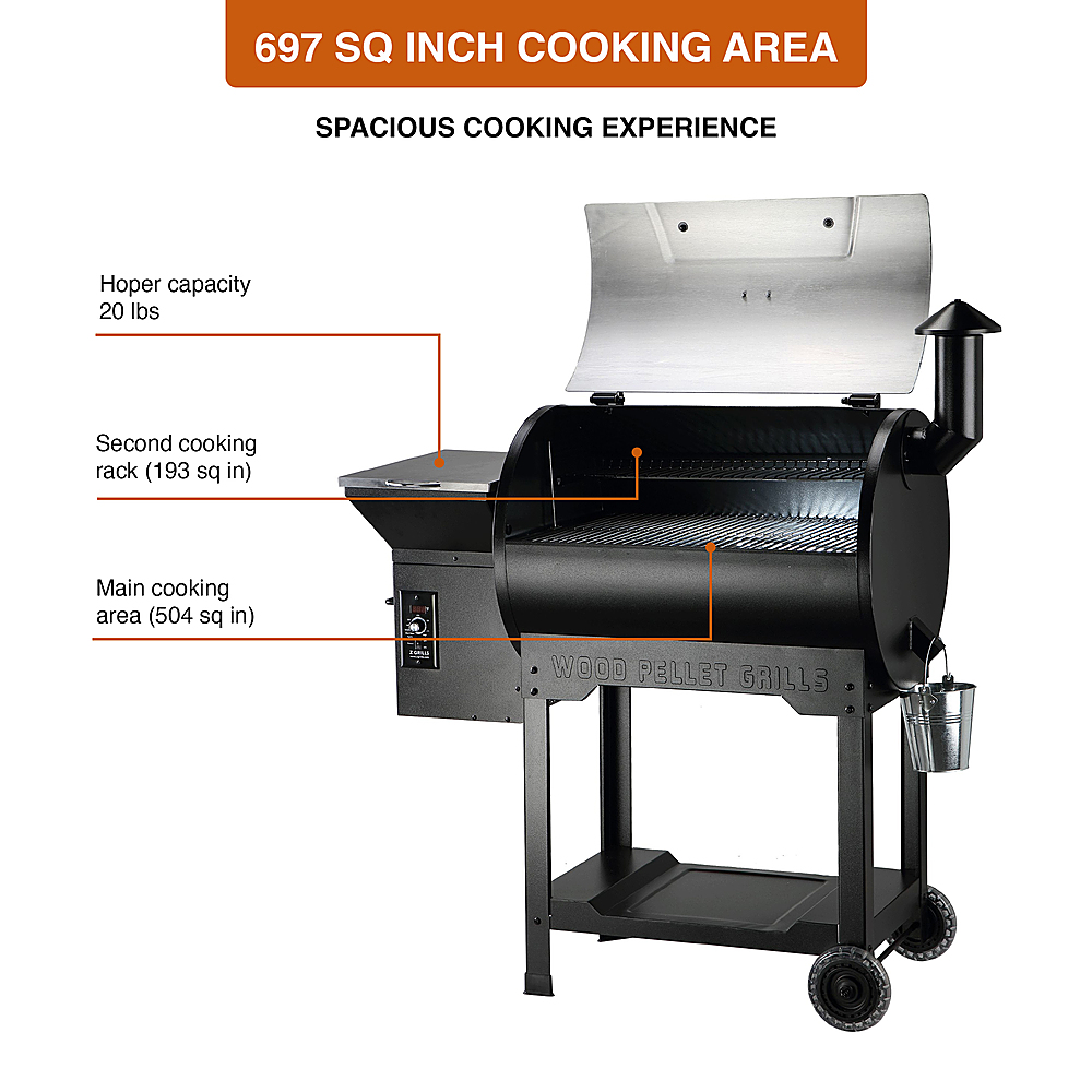 Camp chef pellet 2024 grill & smoker 158244