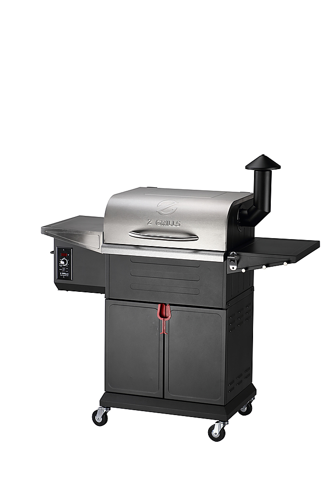 Best Buy: Z 600E Wood Pellet Grill and Smoker with Cabinet Storage Steel ZPG-600E