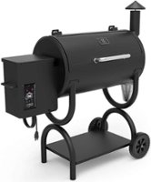 Z GRILLS - 550B Wood Pellet Grill and Smoker - Black - Angle_Zoom