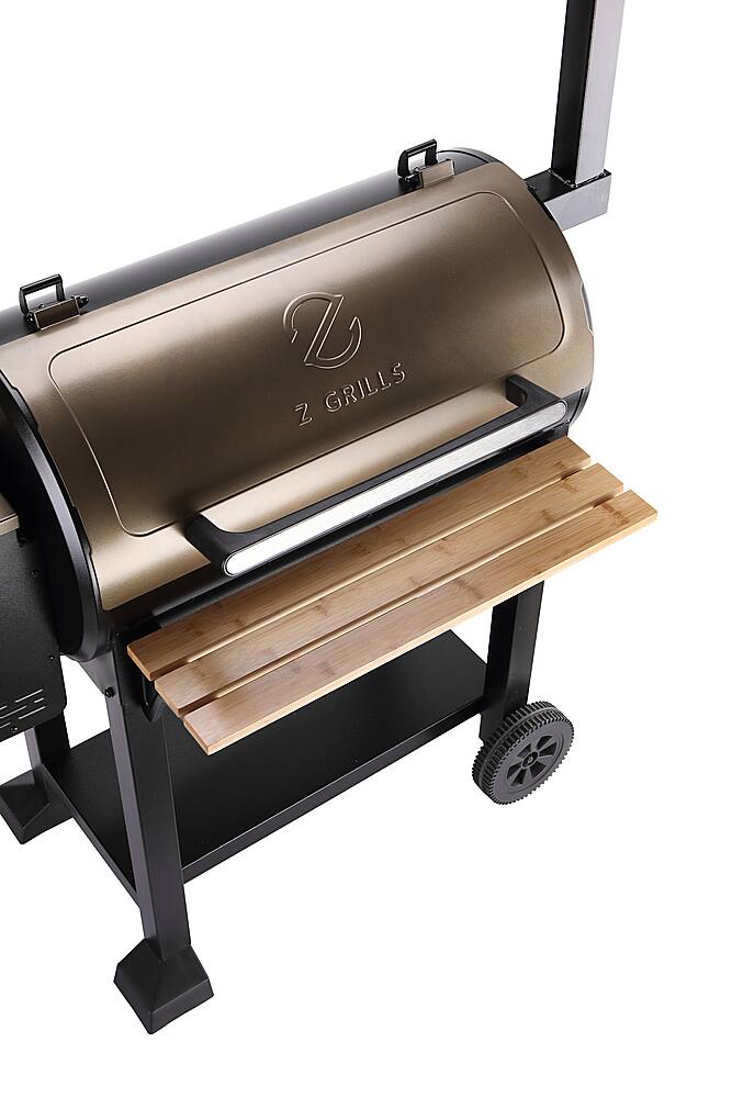 Z Grills 550c Wood Pellet Grill And Smoker 573 Sq In Bronze Zpg 550c Best Buy