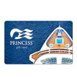 Front. Princess Cruise Lines - $100 Gift Card.