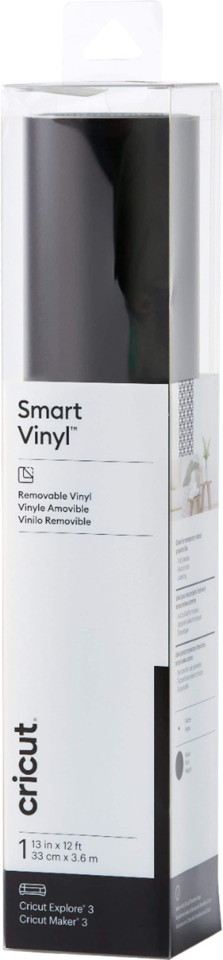 Cricut 12&#39; Removable Smart Vinyl - Black