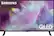 Front. Samsung - 32" Class Q60A Series QLED 4K UHD Smart Tizen TV - Black.