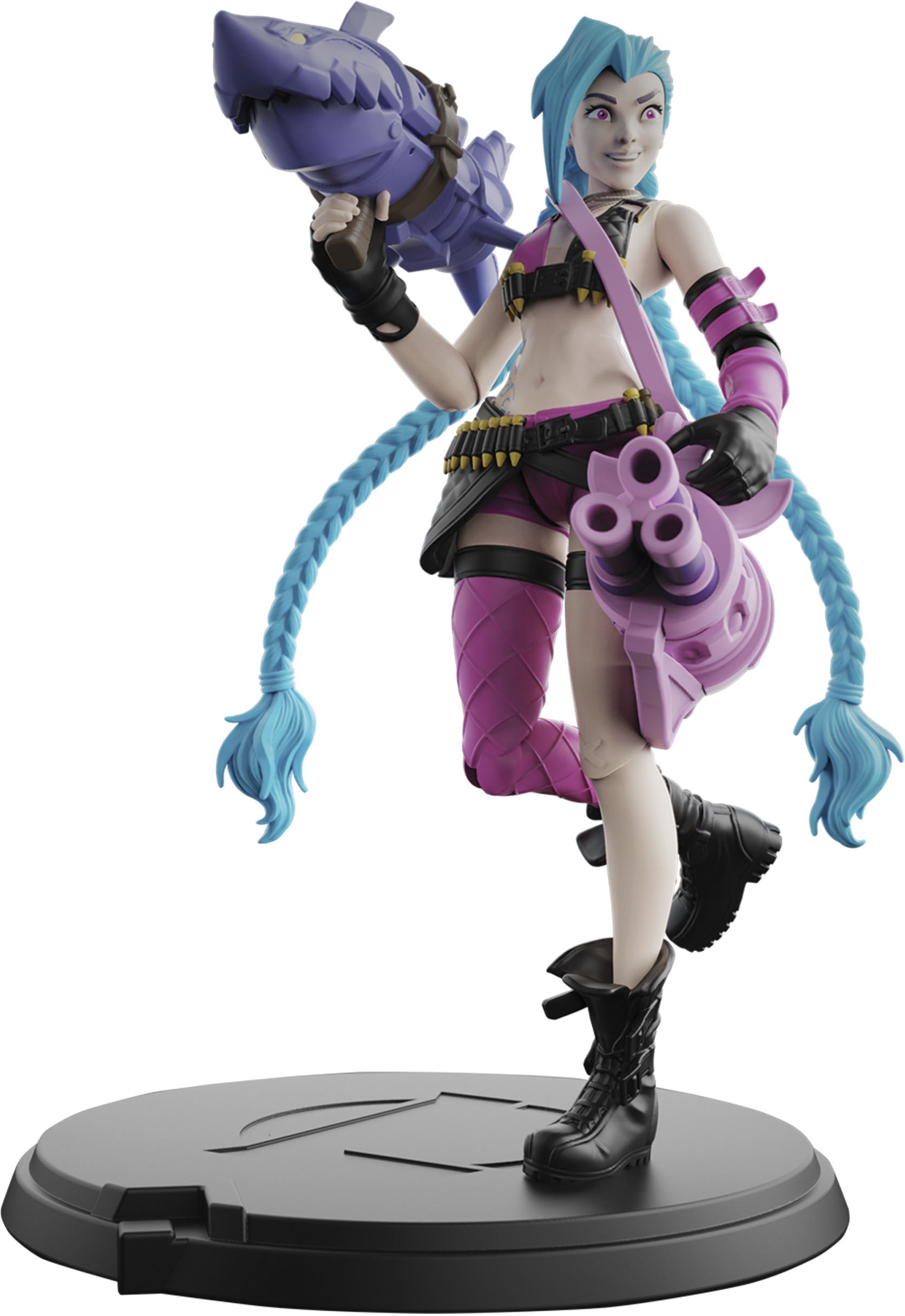 Best Buy: League of Legends Official 4-Inch Jinx Collectible Figure with  Premium Details and 2 Accessories, Ages 12 and Up 6062258