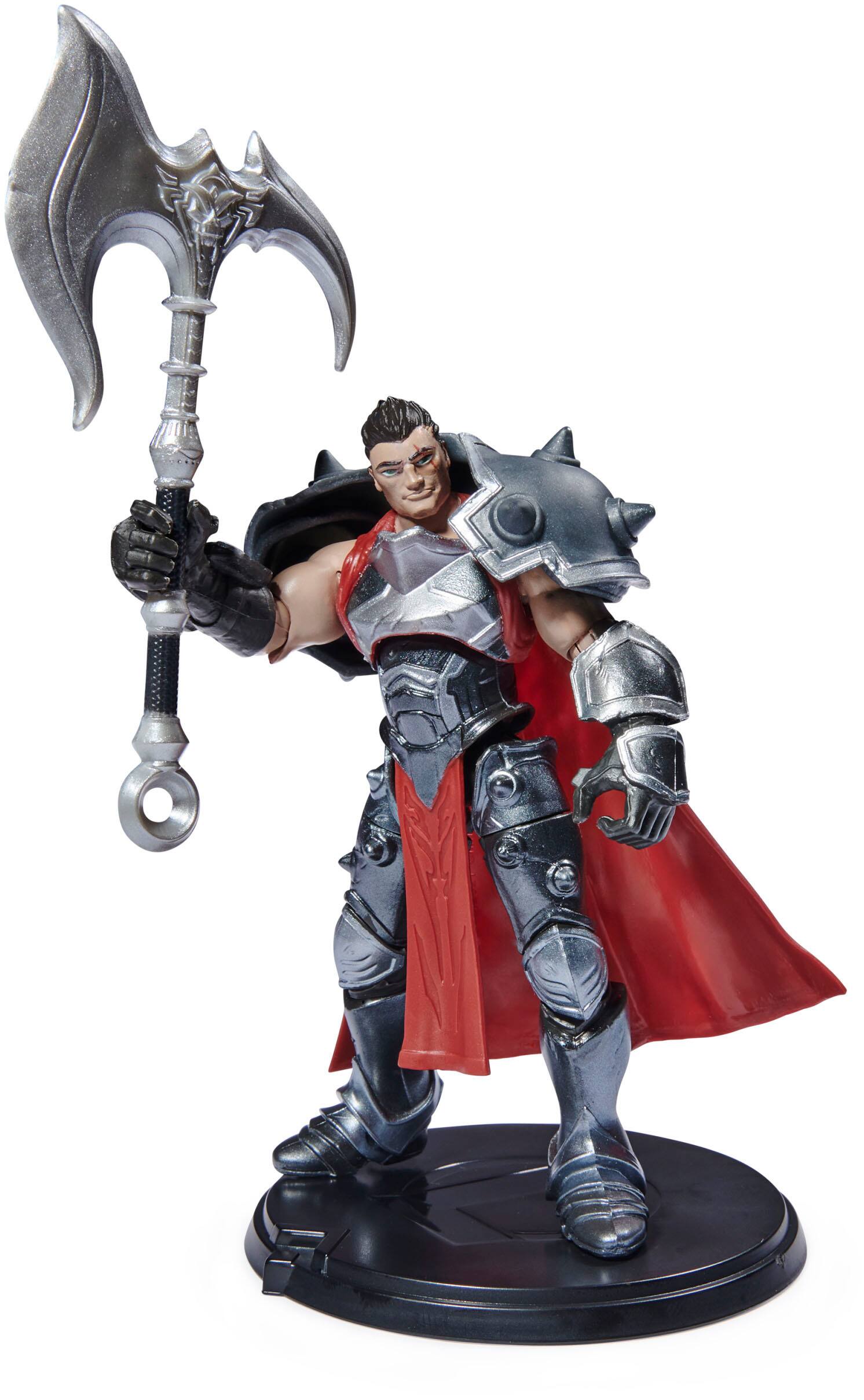 Alt View 12. League of Legends - 4-Inch Darius Collectible Figure w/ Premium Details and Axe Accessory, Ages 12 and Up.