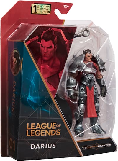 League of Legends 4 Inch Darius Collectible Figure w/ Premium League of Legends 4 Inch Darius Collectible Figure w/ Premium