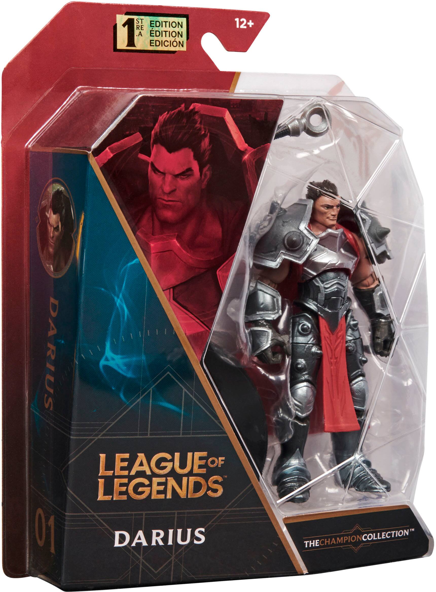Alt View 19. League of Legends - 4-Inch Darius Collectible Figure w/ Premium Details and Axe Accessory, Ages 12 and Up.
