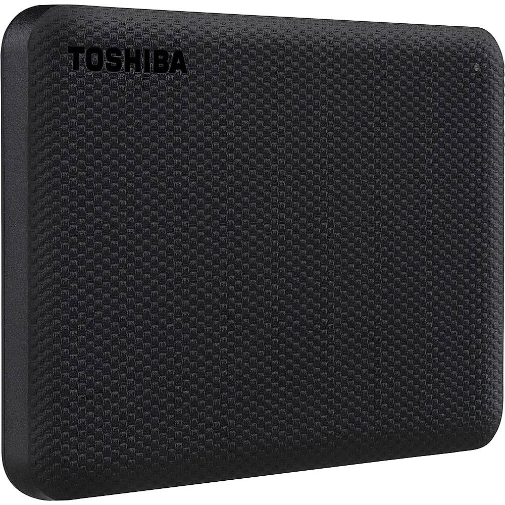 Alt View 1. Toshiba - Canvio Advance 1TB External USB 3.0 Portable Hard Drive - Black.