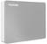 Left. Toshiba - Canvio Flex 4TB External USB 3.0 Portable Hard Drive - Silver.