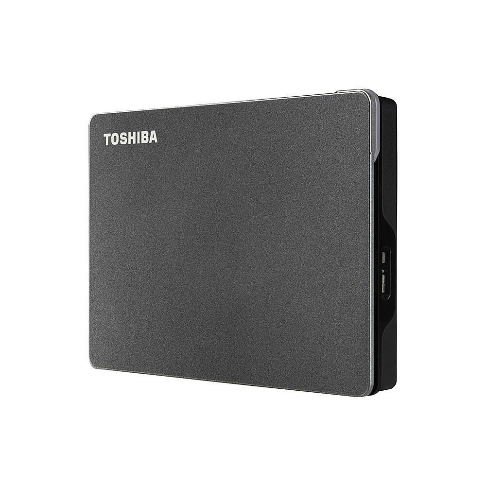 Alt View 1. Toshiba - Canvio Gaming 1TB External USB 3.0 Portable Hard Drive - Black.
