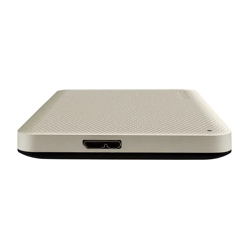 Alt View 12. Toshiba - Canvio Advance 2TB  External USB 3.0 Portable Hard Drive - White.