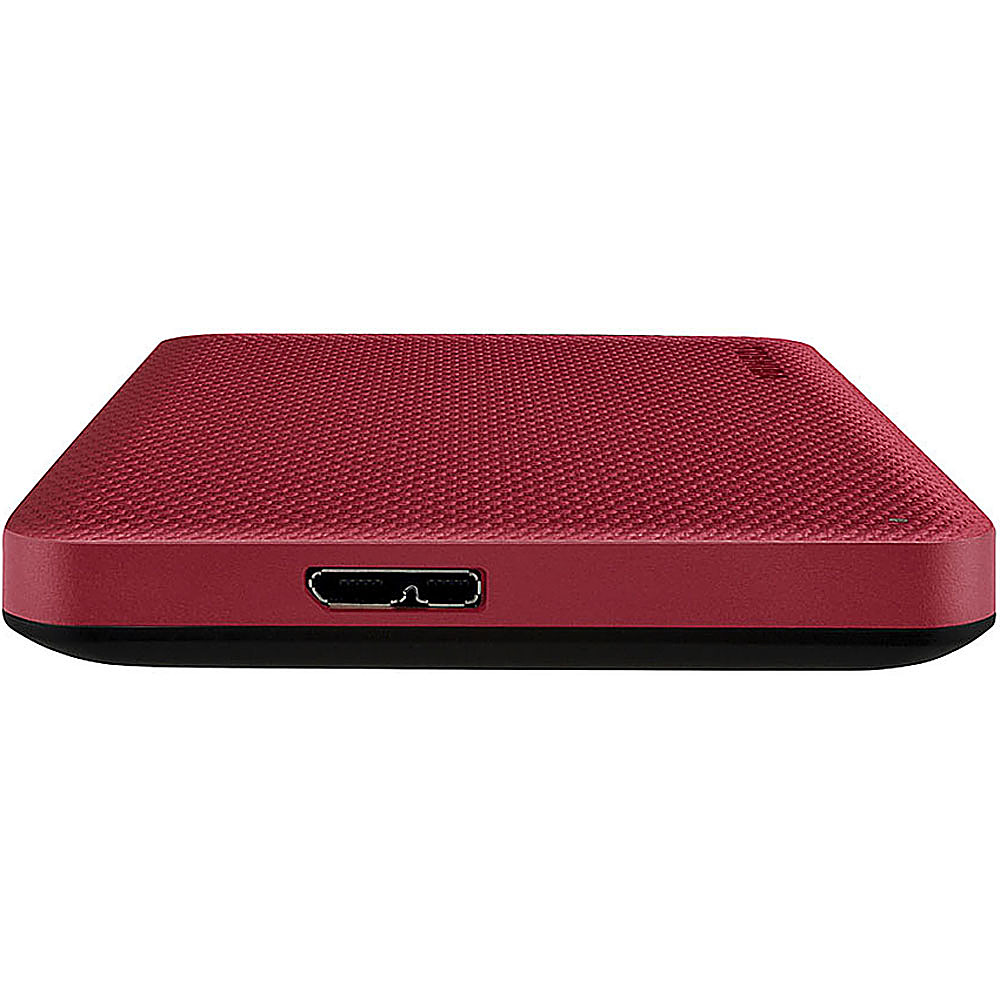 Red Toshiba Canvio Advance 2TB Portable External Hard Drive USB 3.0 HDTCA20XR3AA 