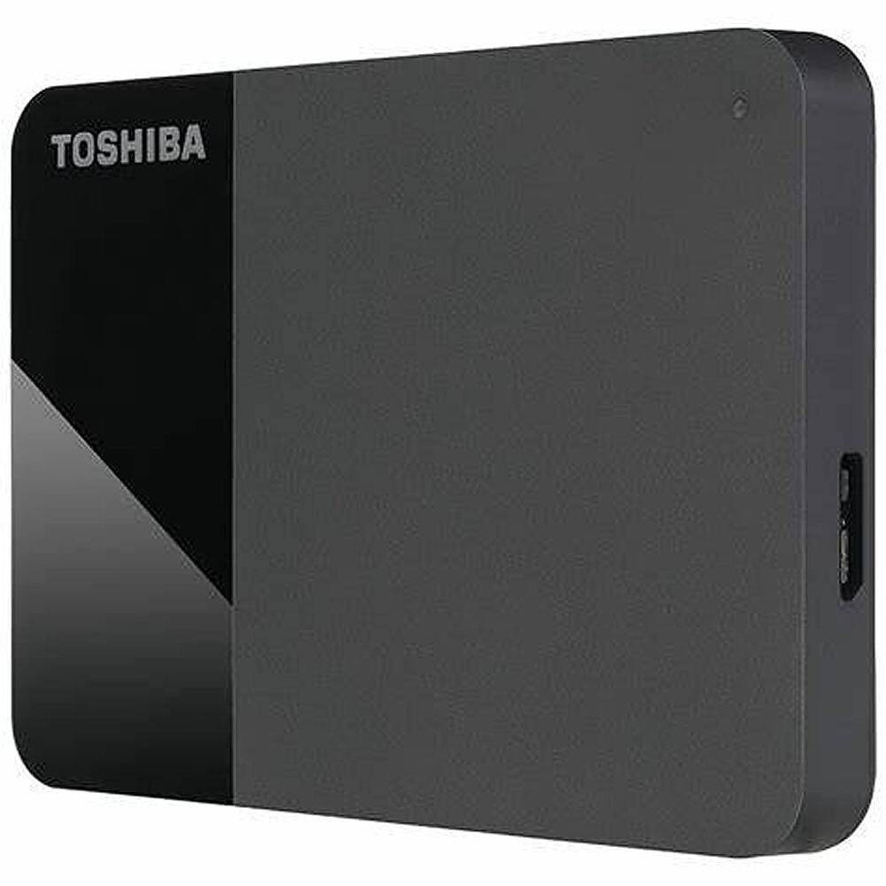 Alt View 12. Toshiba - Canvio Ready 4TB External USB 3.0 Portable Hard Drive - Black.