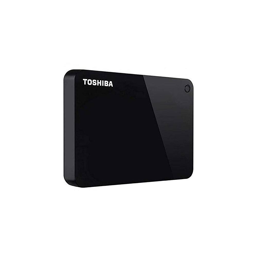 Alt View 1. Toshiba - Canvio Ready 4TB External USB 3.0 Portable Hard Drive - Black.