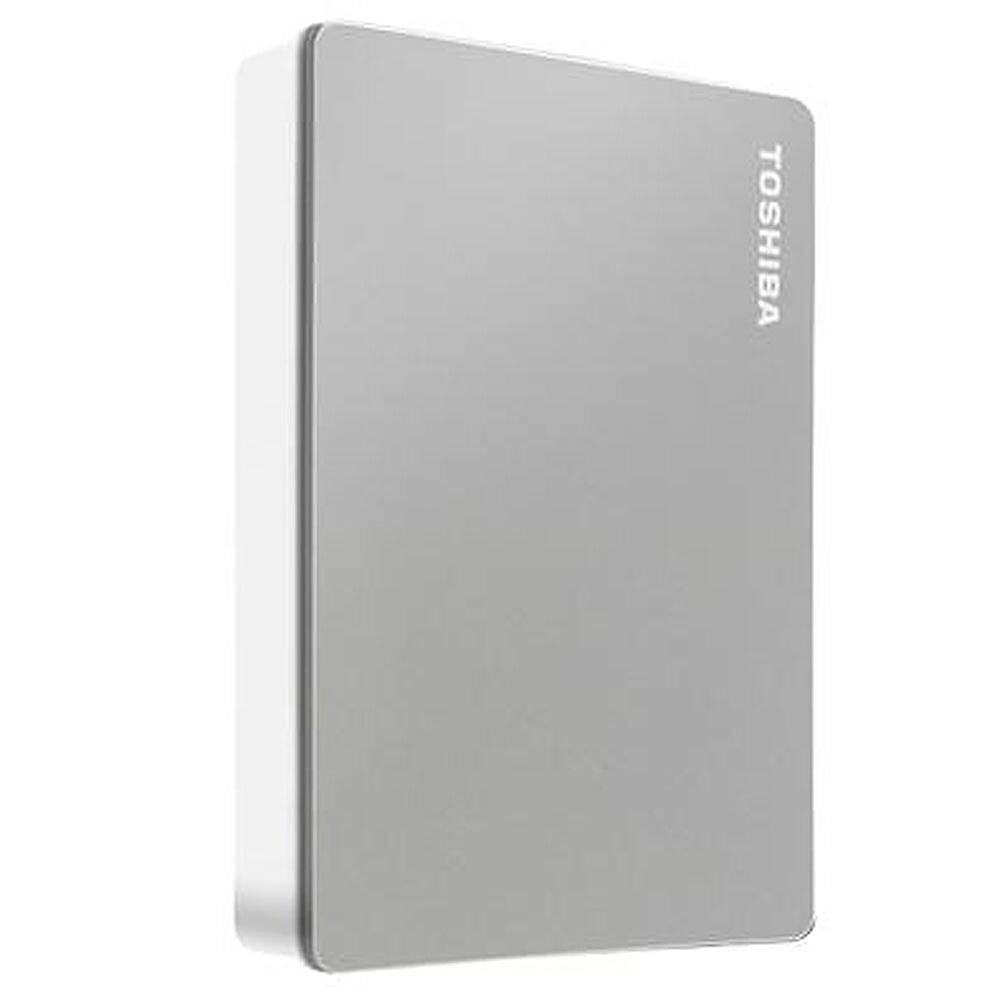 Alt View 12. Toshiba - Canvio Flex 2TB External USB 3.0 Portable Hard Drive - Silver.