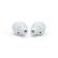 Alt View 11. JBL - Live FreeNC+ True Wireless Noise Cancelling In-Ear Earbuds - White.