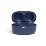 Front Zoom. JBL - Live FreeNC+ True Wireless Noise Cancelling In-Ear Earbuds - Blue.