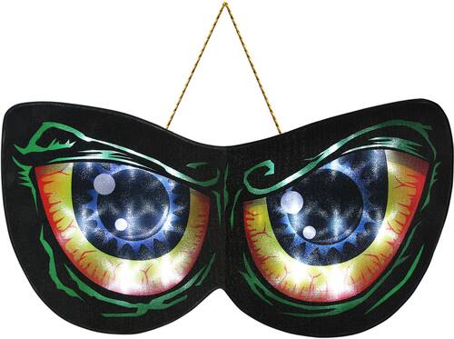 Occasions - 20"Animated Eyes - Black-Front_Standard 