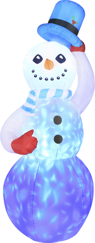 Occasions 7 ft tall Swirling Lights Snowman Inflatable
