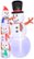 Front Zoom. Occasions - 10' Tall Build-A-Snowman Inflatable.