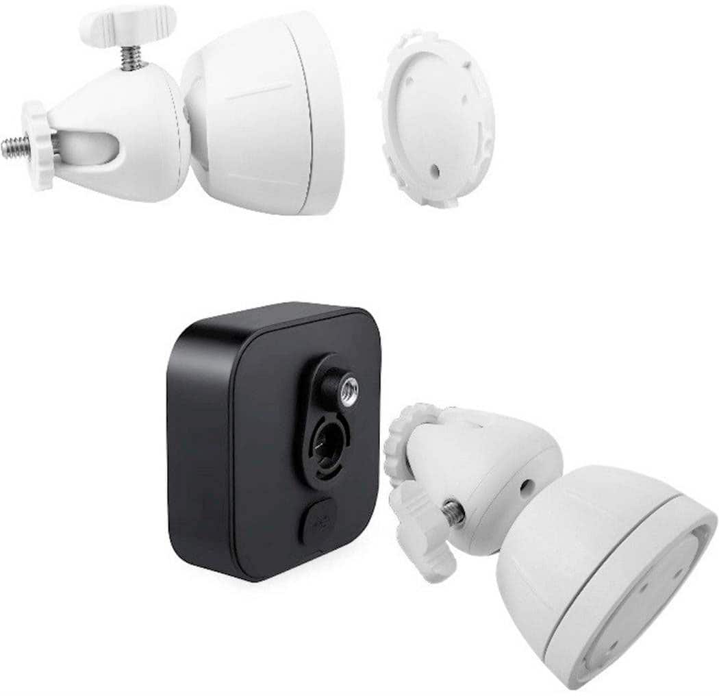 Alt View 19. Wasserstein - Universal Security Camera Mount for Blink, Ring, Arlo, Eufy Cameras - White.
