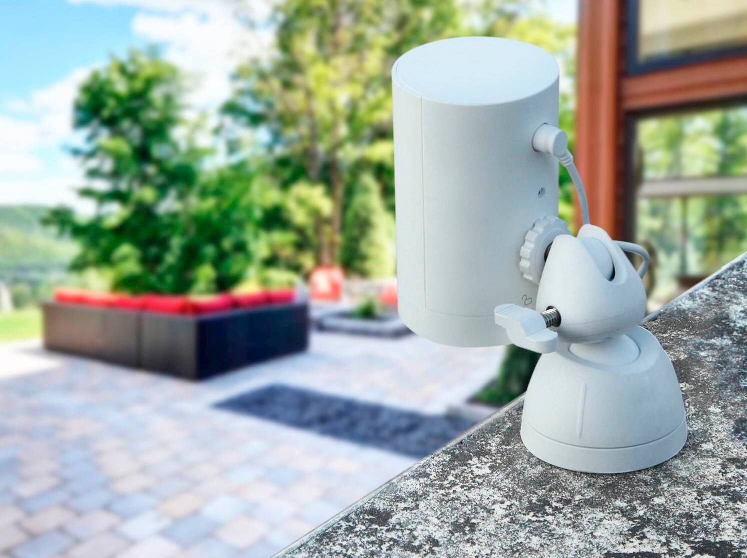 Alt View 20. Wasserstein - Universal Security Camera Mount for Blink, Ring, Arlo, Eufy Cameras - White.