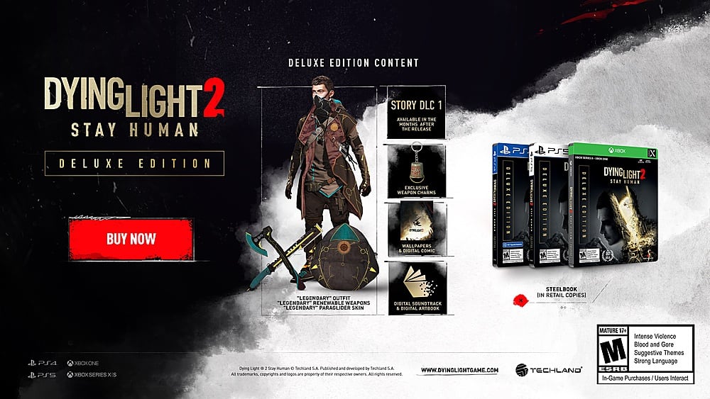 Jogo PS4 Dying Light 2 (Deluxe Edition)